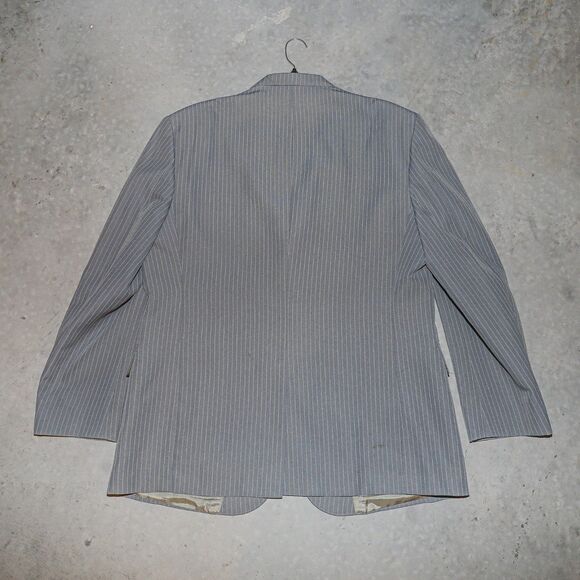 Blair Pinstripe Suit 2 Piece Suit Set Mens Tailored Blazer & Trouser 49R 42W - Picture 3 of 8